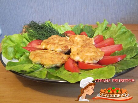 рубленные котлеты из куриного филе